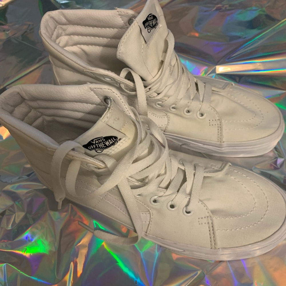 Vans Off The Wall Cream High-Tops